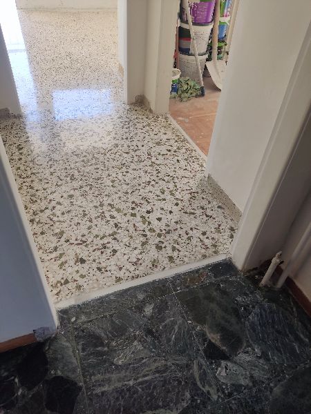 Έργο FM Renovation – μωσαϊκό δάπεδο με κομψές λεπτομέρειες.